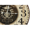 Horloge Ancienne Balancier Au Bon Ménage 58cm