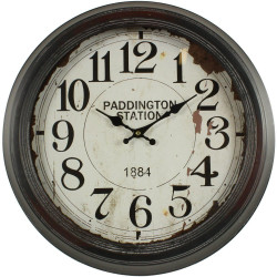 Horloge Ancienne Murale Paddington Station 47cm