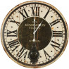 Horloge Ancienne Balancier 1870 Kesington Station London 58cm