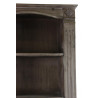 Buffet Vaisselier Rangement Bois 2 Tiroirs 81.5x38x161cm