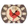 Horloge Ancienne Murale Bistrot le Coq 34cm