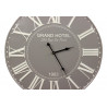 Horloge Ancienne Métal Grand Hotel 58cm