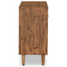 Meuble Bas Rangement Bois 2 Tiroirs 130x40x81cm