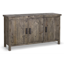 Meuble Bas Rangement Bois 150x45.5x86cm