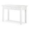 Bureau 1 Tiroir Bois Blanc 110x50x76cm