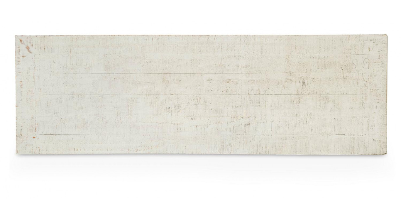 Console 1 Tiroir Bois Blanc 120x41.5x78cm