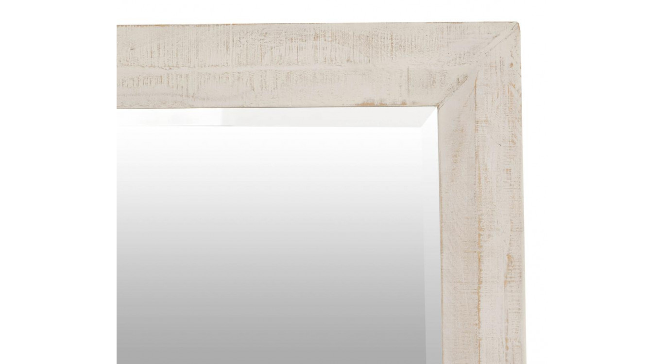 Miroir Bois Blanc 140x100x40cm