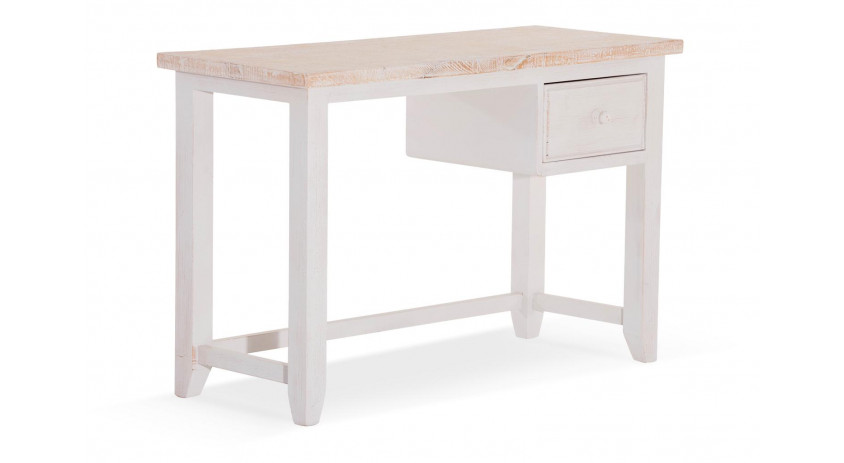 Bureau Bois Blanc 120x50x78cm