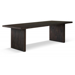 Table à Manger Bois Marron 250x100x76cm