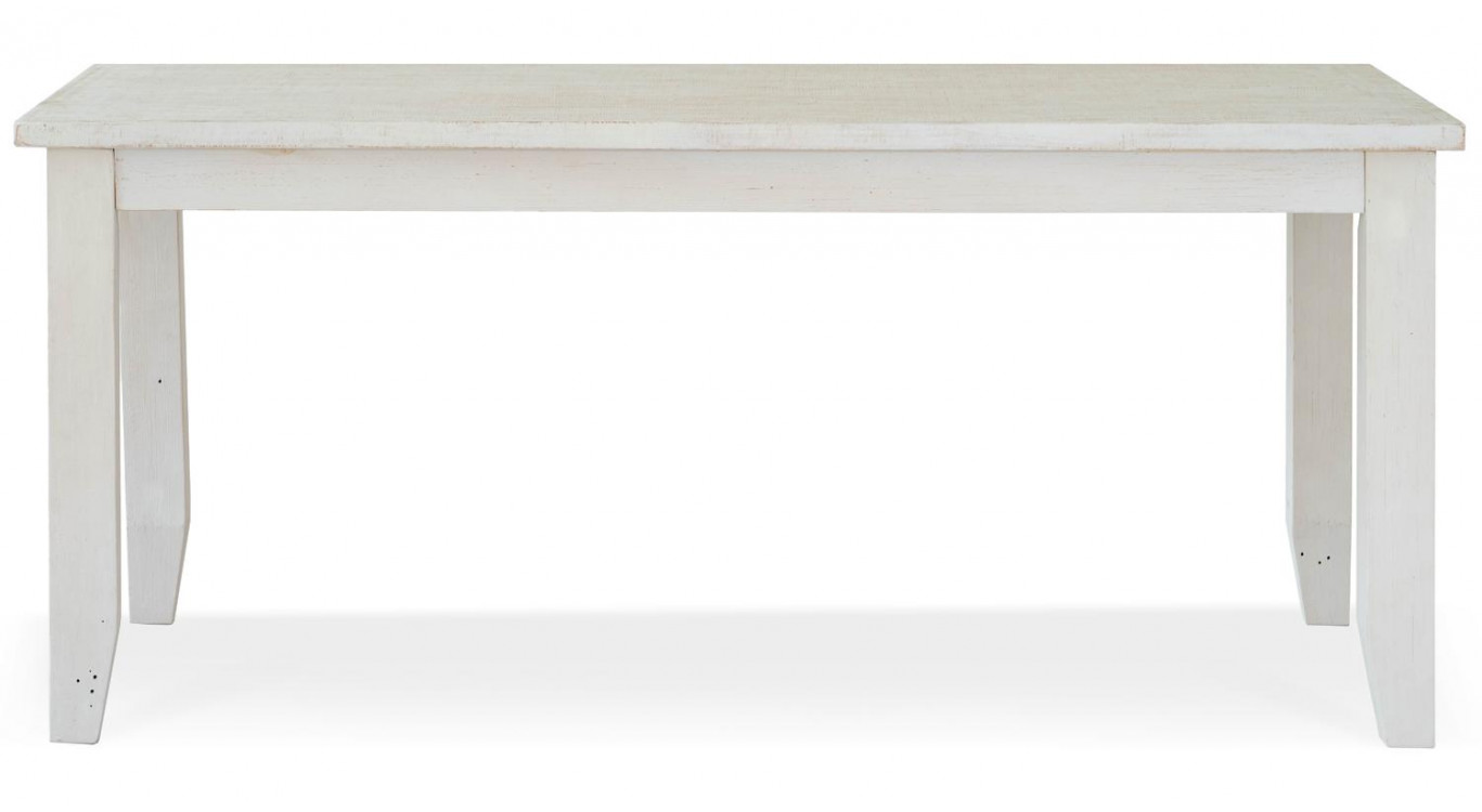 Table à Manger Bois Blanc 180x105x77.5cm