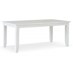 Table à Manger Bois Blanc 180x105x77.5cm