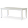 Table à Manger Bois Blanc 180x105x77.5cm