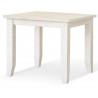 Table à Manger Bois Blanc 90x90x77.5cm