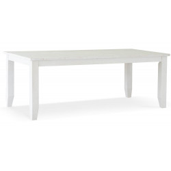 Table à Manger Bois Blanc 210x105x78cm