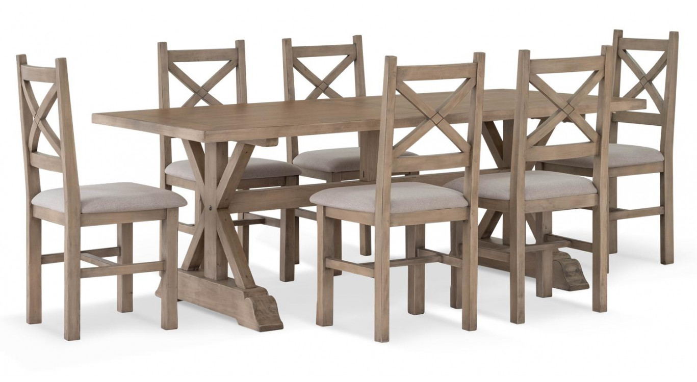 Table à Manger Bois Marron 200x100x76cm