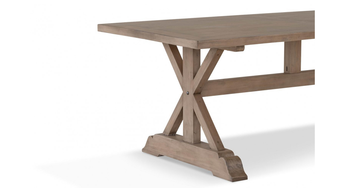 Table à Manger Bois Marron 200x100x76cm