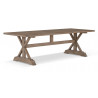 Brown Wooden Dining Table 250x100x76cm