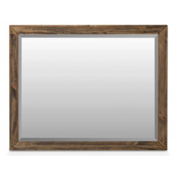 Miroir Bois Marron 100x80cm