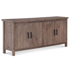 Buffet Bois Marron 200x45x85cm