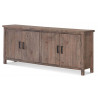 Buffet Bois Marron 200x45x85cm