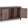 Buffet Bois Marron 200x45x85cm