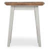 Table De Chevet Bois Blanc 50x50x55cm