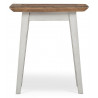 Table De Chevet Bois Blanc 50x50x55cm