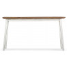 Console Bois Blanc 140x35x75cm