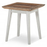 Table De Chevet Bois Blanc 50x50x55cm