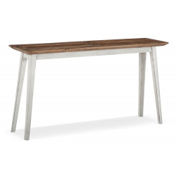 Console Bois Blanc 140x35x75cm