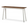 Console Bois Blanc 140x35x75cm