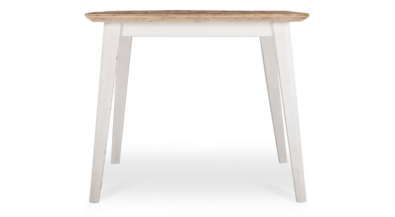 Table à Manger Bois Blanc 140x90x77cm