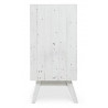 Buffet 3 Tiroirs Bois Blanc 160x40x85cm