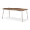 Table à Manger Bois Blanc 180x90x77cm