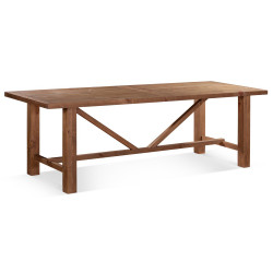 Table à Manger Bois Marron 250x90x78.5cm