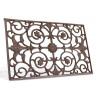 Tapis Paillasson Rectangulaire Fonte Marron 62.5x2x39cm