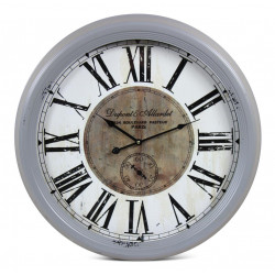 Horloge Ancienne Murale Dupont & Allardet Métal Gris 62cm