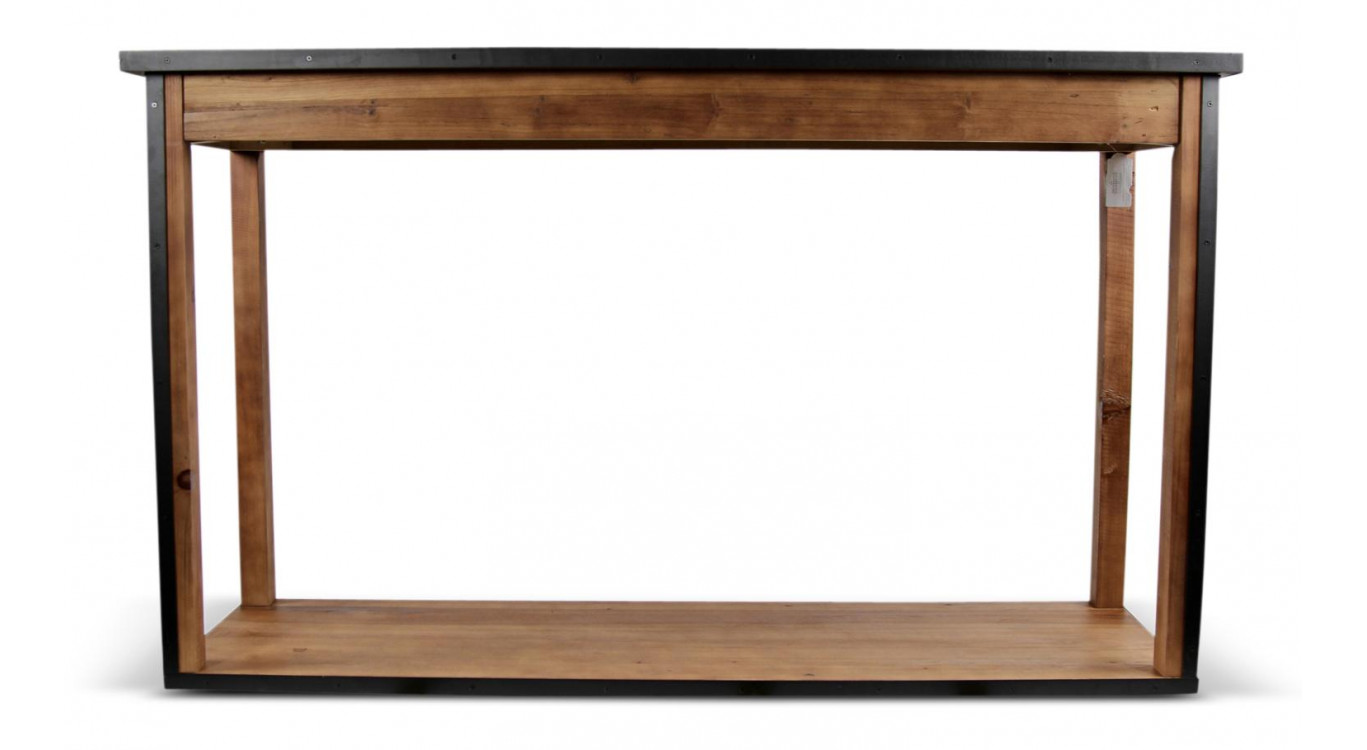 Console Bois Marron 160x48,5x95,5cm