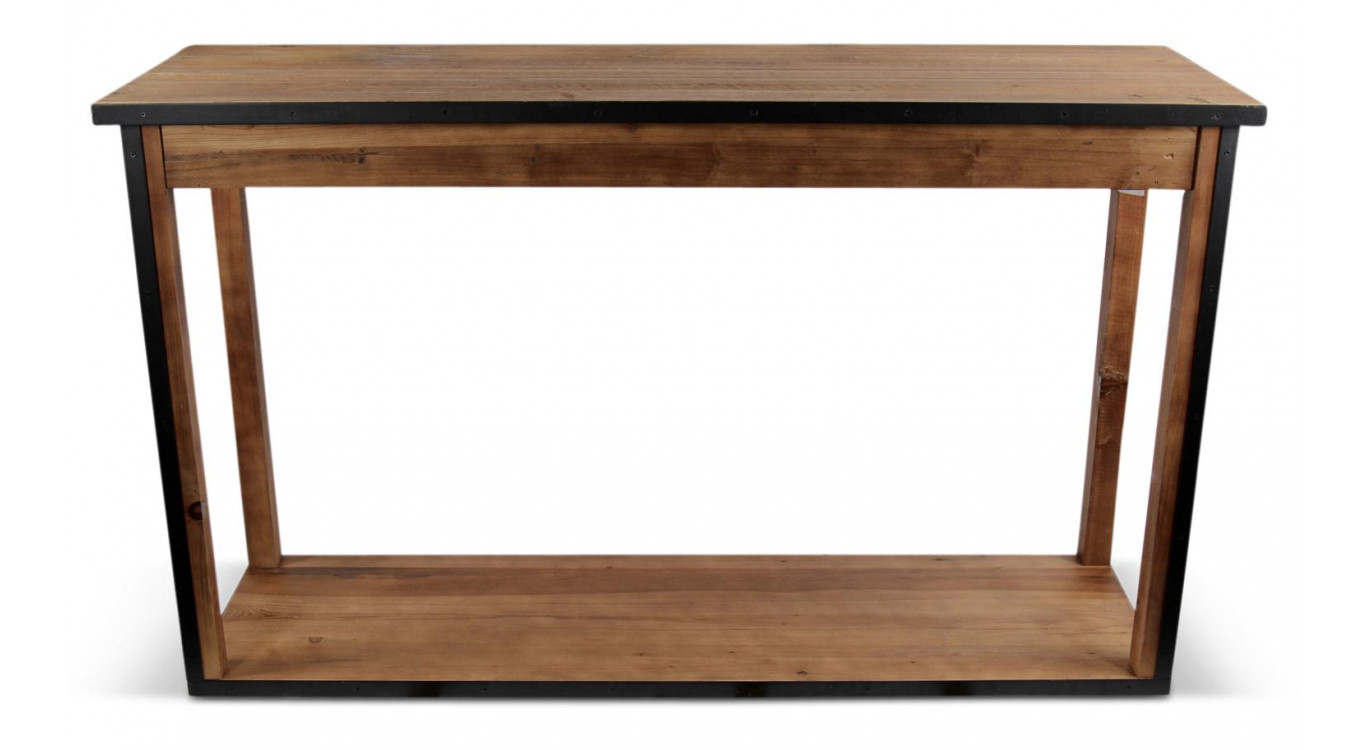 Console Bois Marron 160x48,5x95,5cm