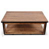 Table Basse Bois Marron 120x80x43cm