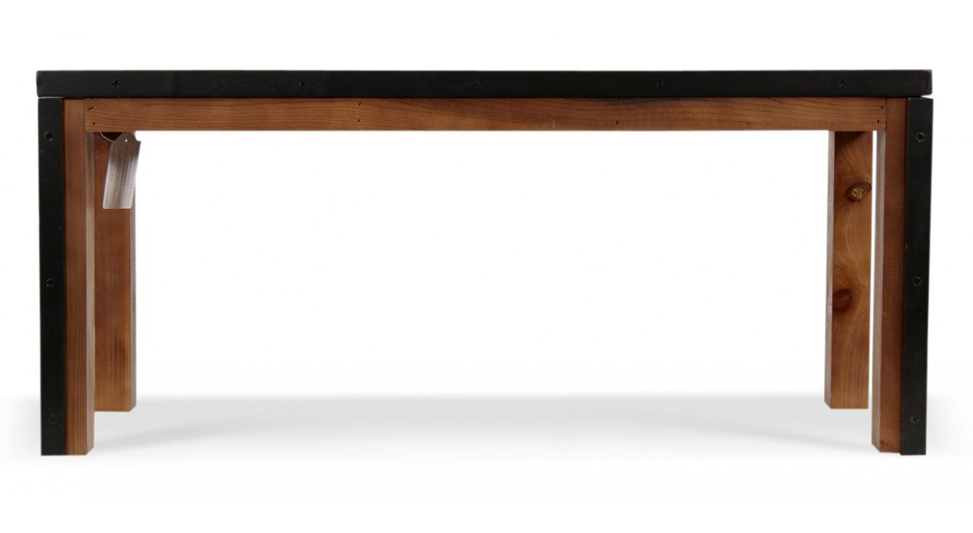 Banc Bois Marron 100x35x44,5cm