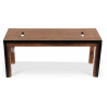 Banc Bois Marron 100x35x44,5cm