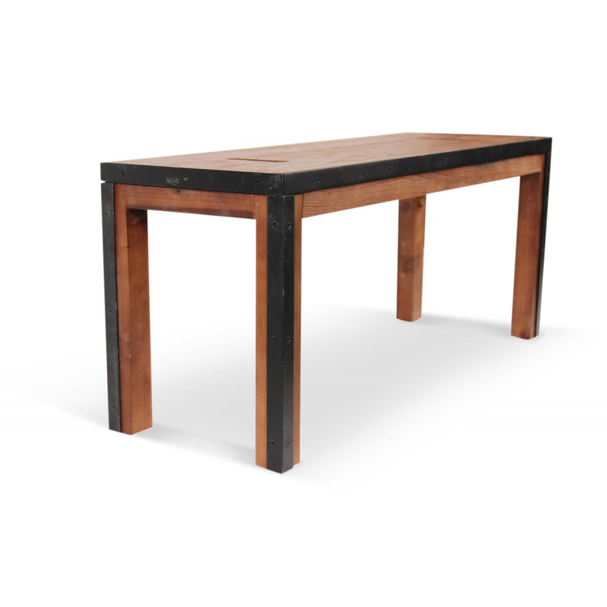 Banc Bois Marron 100x35x44,5cm