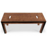 Banc Bois Marron 100x35x44,5cm