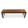 Banc Bois Marron 140x35x44,5cm