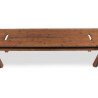 Banc Bois Marron 140x35x44,5cm