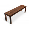 Banc Bois Marron 140x35x44,5cm