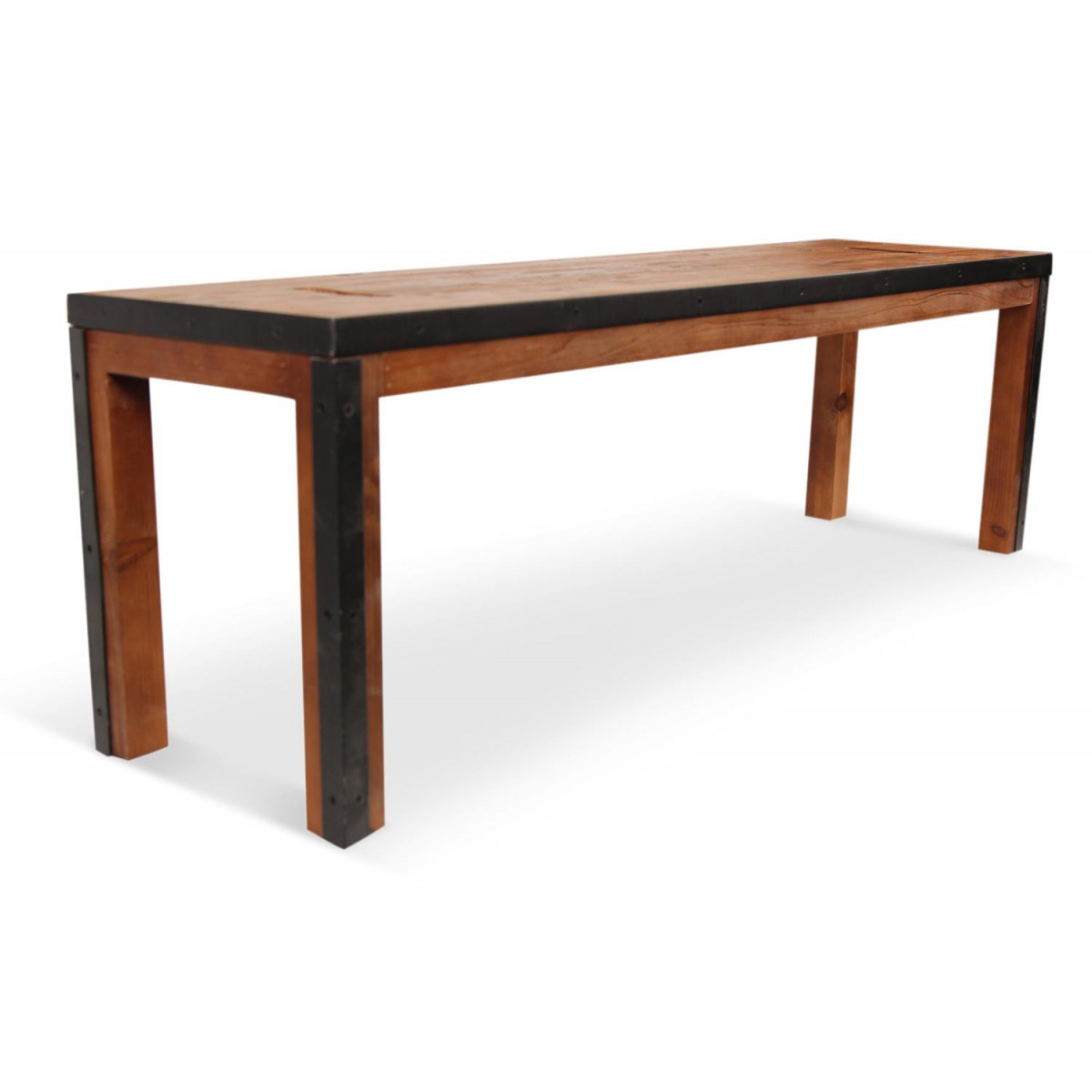 Banc Bois Marron 140x35x44,5cm