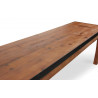 Banc Bois Marron 140x35x44,5cm