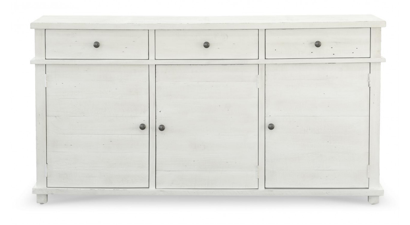 Bahut Bois Blanc 172x45x90cm